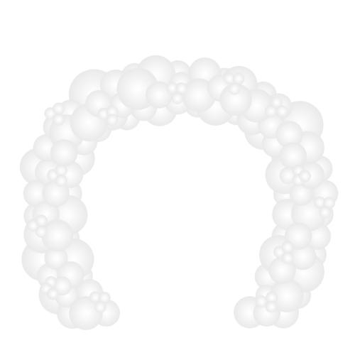 Organisk ballongportal 8m