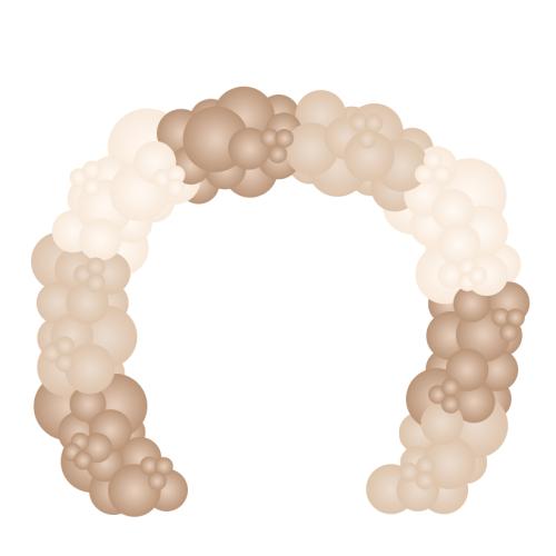 Organisk ballongportal 8m