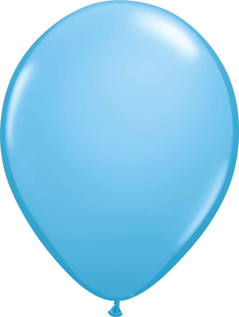 12 cm ljusblå ballong 100 pack