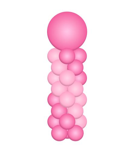 Ballongpelare INOMHUS
