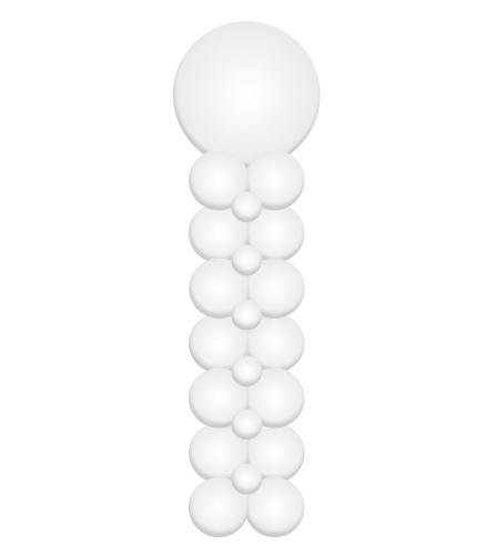 Ballongpelare Fyrkant INOMHUS