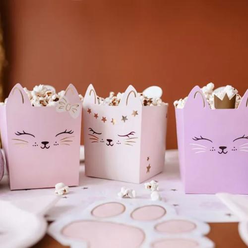 Popcornbägare Katt