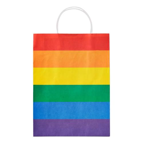 Papperspåse Pride Regnbåge