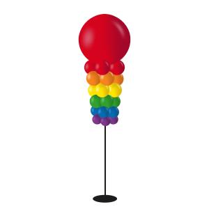 Ballongstrut Pride Latex