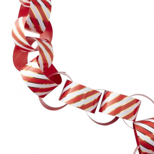 DIY Pappersgirlang Jul