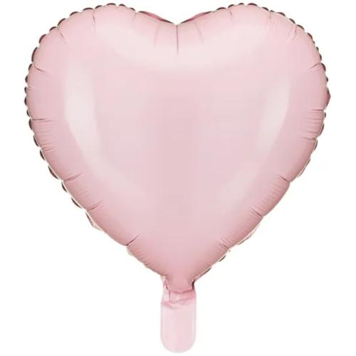 45cm Hjärta Ljusrosa - S