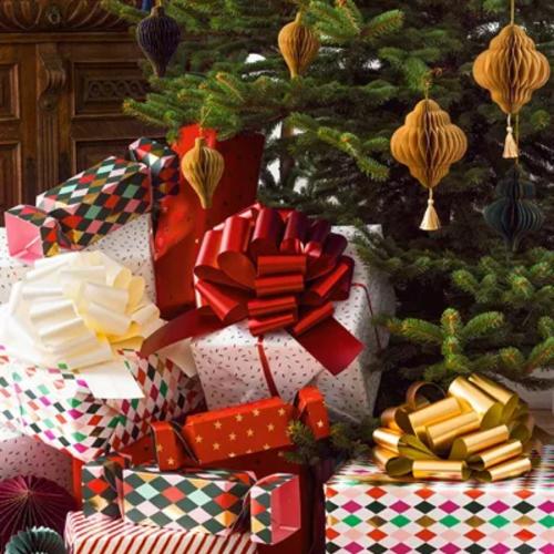 Stor Presentrosett Röd