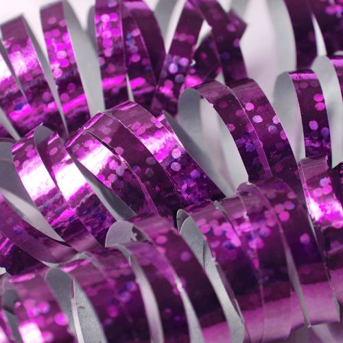 Holografisk serpentin, rosa