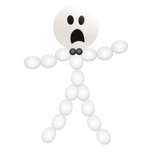 Ballongdekor - Dansande Spöke