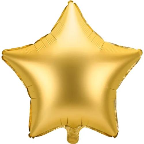 48cm Stjärna Matt Guld - S