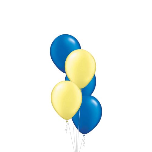 Skimrande Gul & Blå - Bukett 501