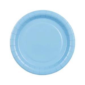 Ljusblå Tallrik