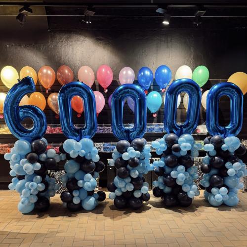 Organisk Pelare Mini Siffra INOMHUS