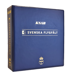 Svenska Flygfält  D-RINGPÄRM