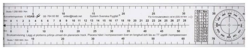 VFR protractor KSAB