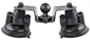 RAM Twist-Lock™ Dual Pivot Suction Cup Base with Ball, RAM-B-189B-PIV1U
