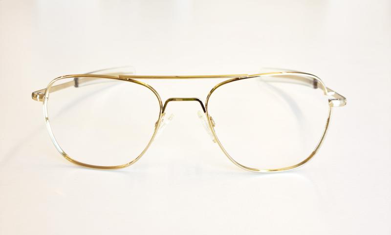 Båge Aviator guld 55mm