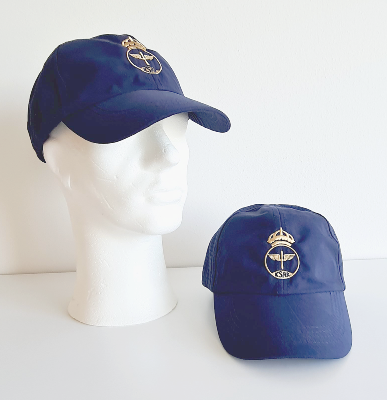 Cap with KSAK logo embroidered