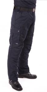 Stationsbyxa, expander, herr, Mörkt blå