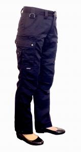 Stationsbyxa, expander, dam, Mörkt blå