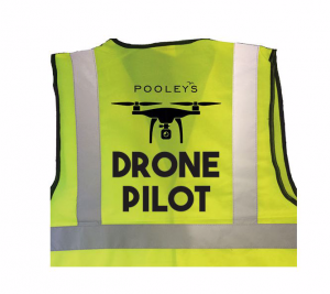 Reflective vest for drone operators