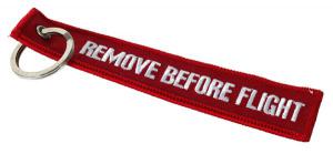 Key ring "Remove before flight"