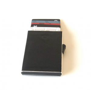 Card holder leather with RFID secure, 6 cards