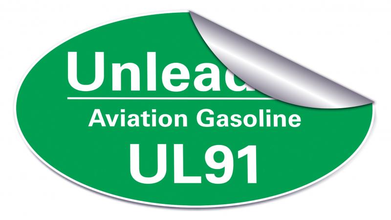 UL91-dekal liten