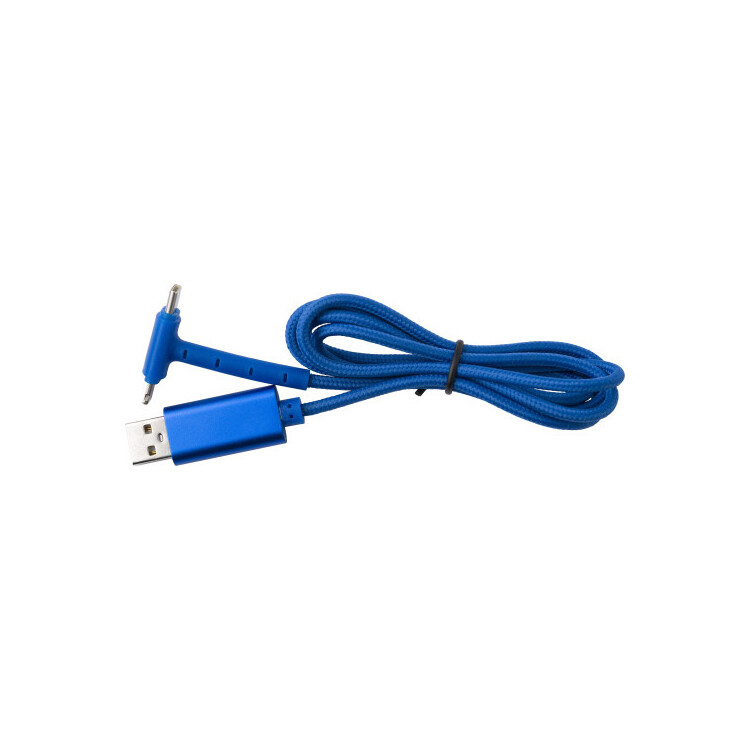 Charging cable, blue