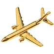 Boeing 737-800 Pin Gold