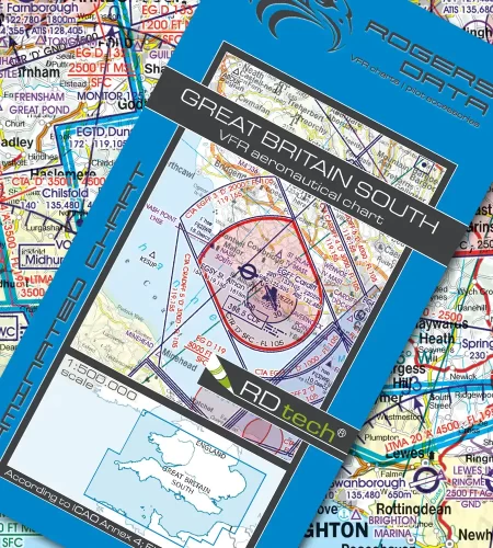 Rogers Data VFR ICAO Great Britain South 2023