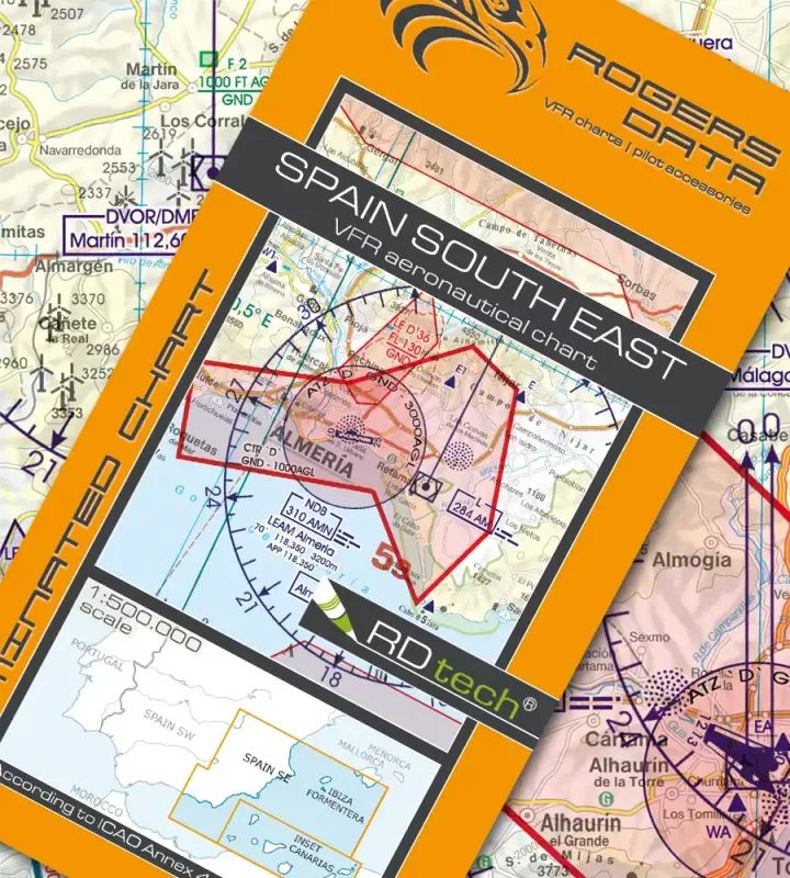 Rogers Data VFR ICAO Spain South East 2023