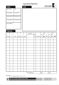 Driftfärdplan  A5 (SVF)
