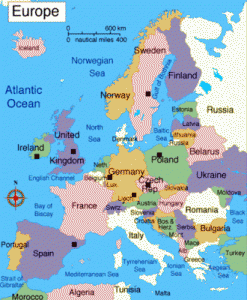 Europa Karta Svenska | Karta