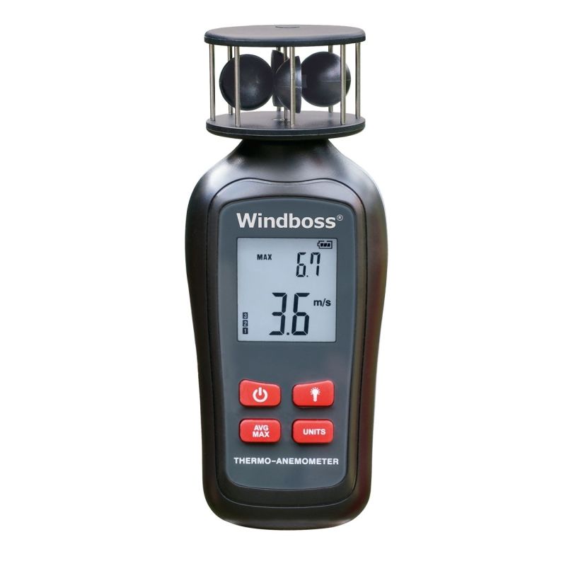 Ventimeter Handheld Wind Meter Windboss® 2