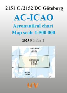 Swedish ICAO chart Gothenburg