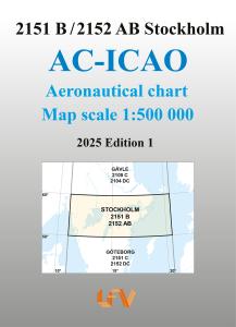Swedish ICAO chart Stockholm