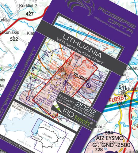 Rogers Data VFR ICAO Lithuania 2022