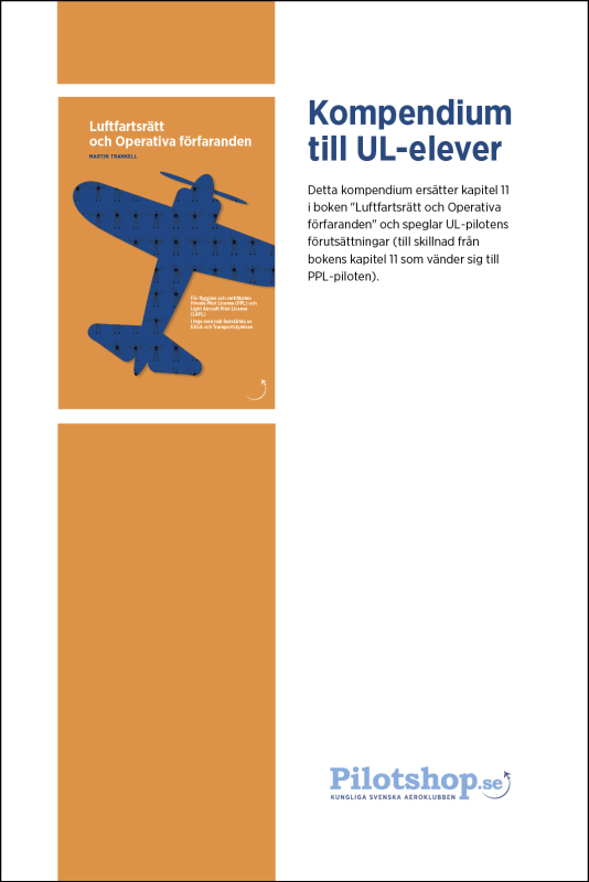 UL tilläggsblad Luftfartsrätt och Operativa förfaranden