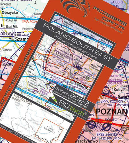 Rogers Data VFR ICAO Poland South East 2020