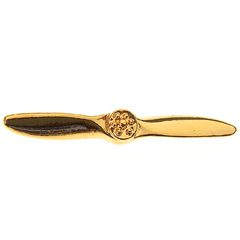 Propeller Pin Gold