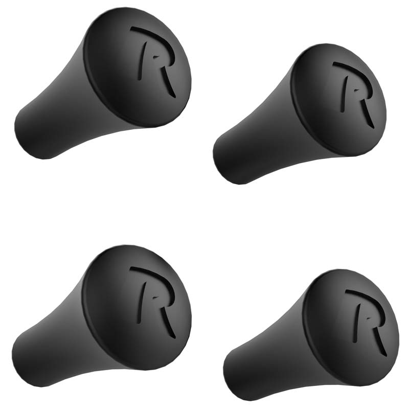 RAM X-Grip® Rubber Cap 4-Pack Replacement, RAP-UN-CAP-4