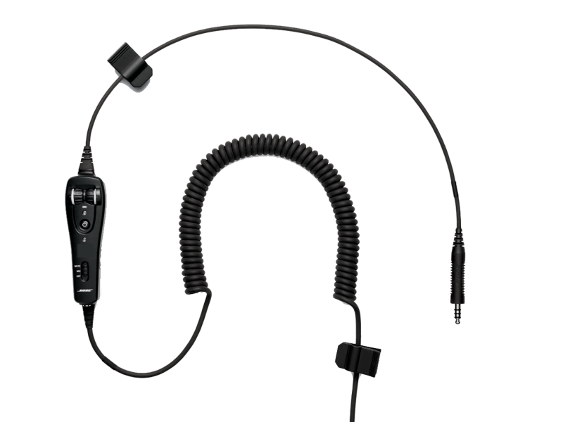 Bose A20 kabel U174 utan Bluetooth, spiralsladd