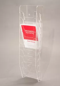 Broschyrfack för vägg (10xA4)