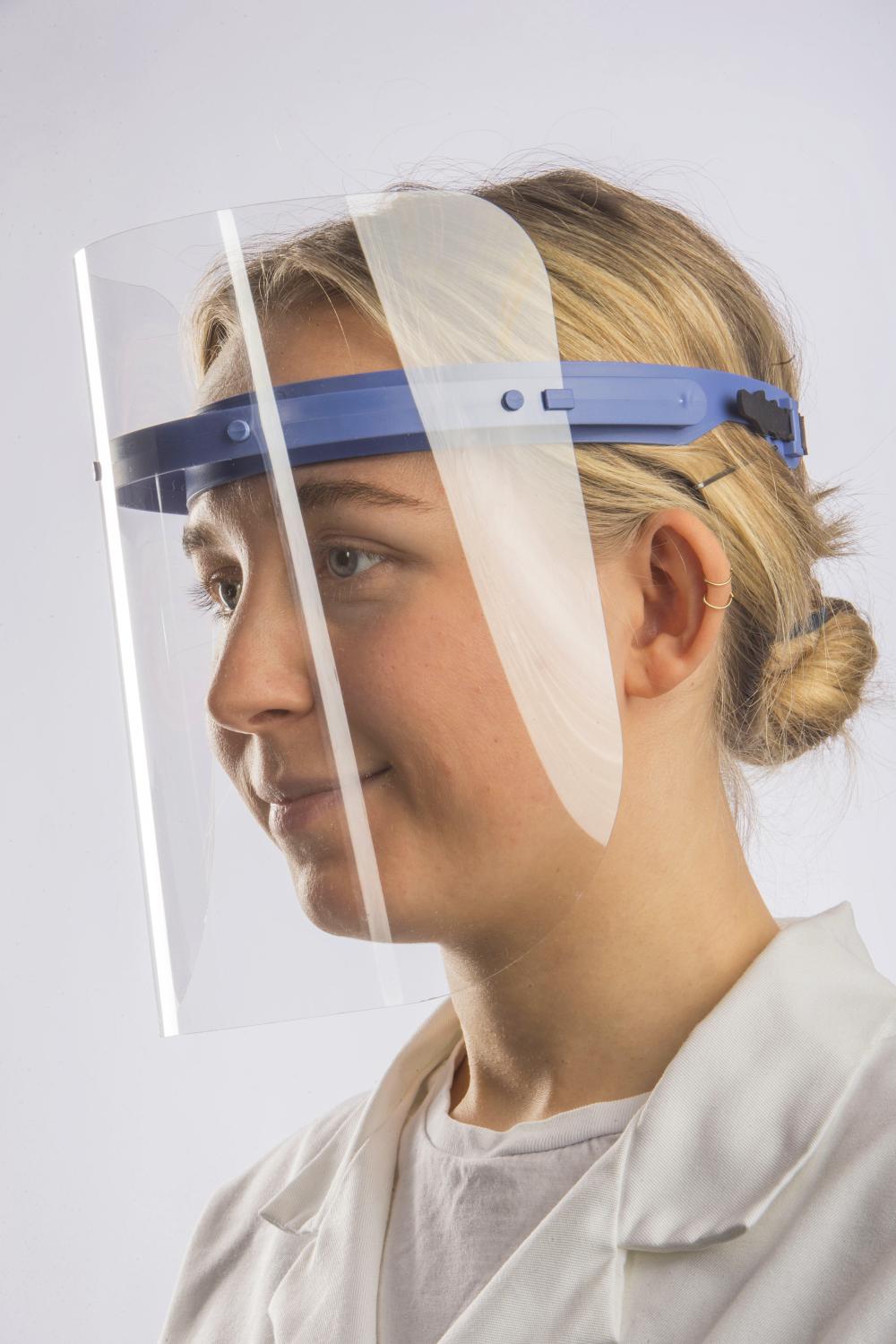 Skyddsvisir VISOR-21 System, med Högt Visirglas