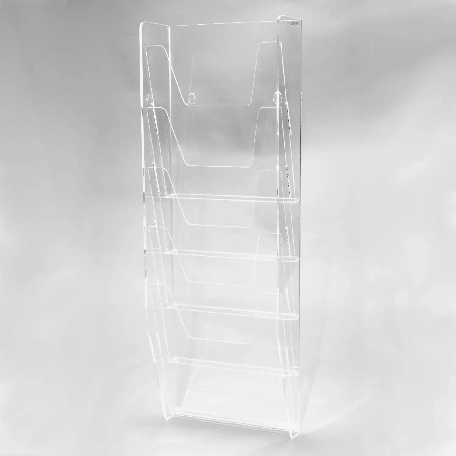 Broschyrfack för vägg (5xA5)