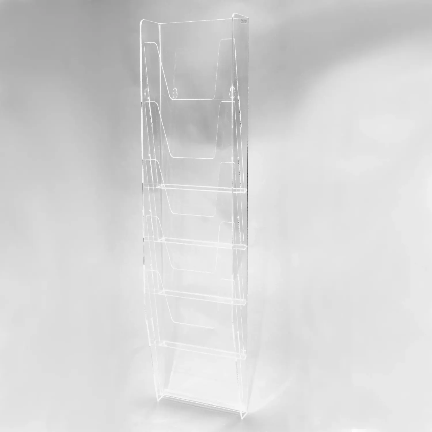 Broschyrfack för vägg (5xA65)