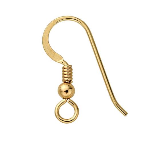 Gold-filled örkrokar. 1 par.