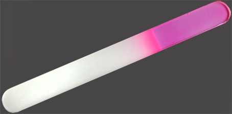 Glasfil rosa 19,5 cm