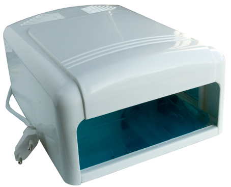 UV-lampa för att härda Magisk Glans resin med 4x9W äkta UV lysrör
